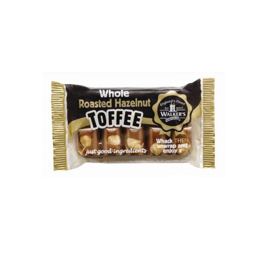 Walkers Toffees Hazelnut Block 100g