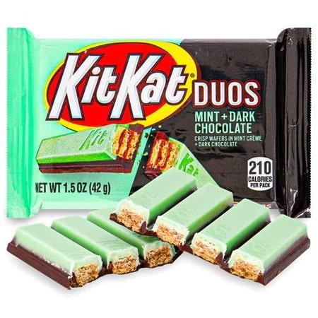 Mint dark store chocolate kit kat