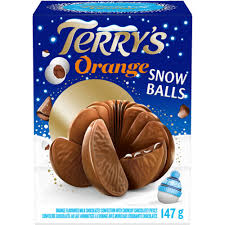 Terrys Orange Snow Balls 147g