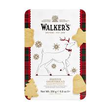 Walker's Festive Shortbread Assortment Tin 250g