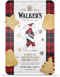 Walkers Festive Shortbread Santa Tin 250g