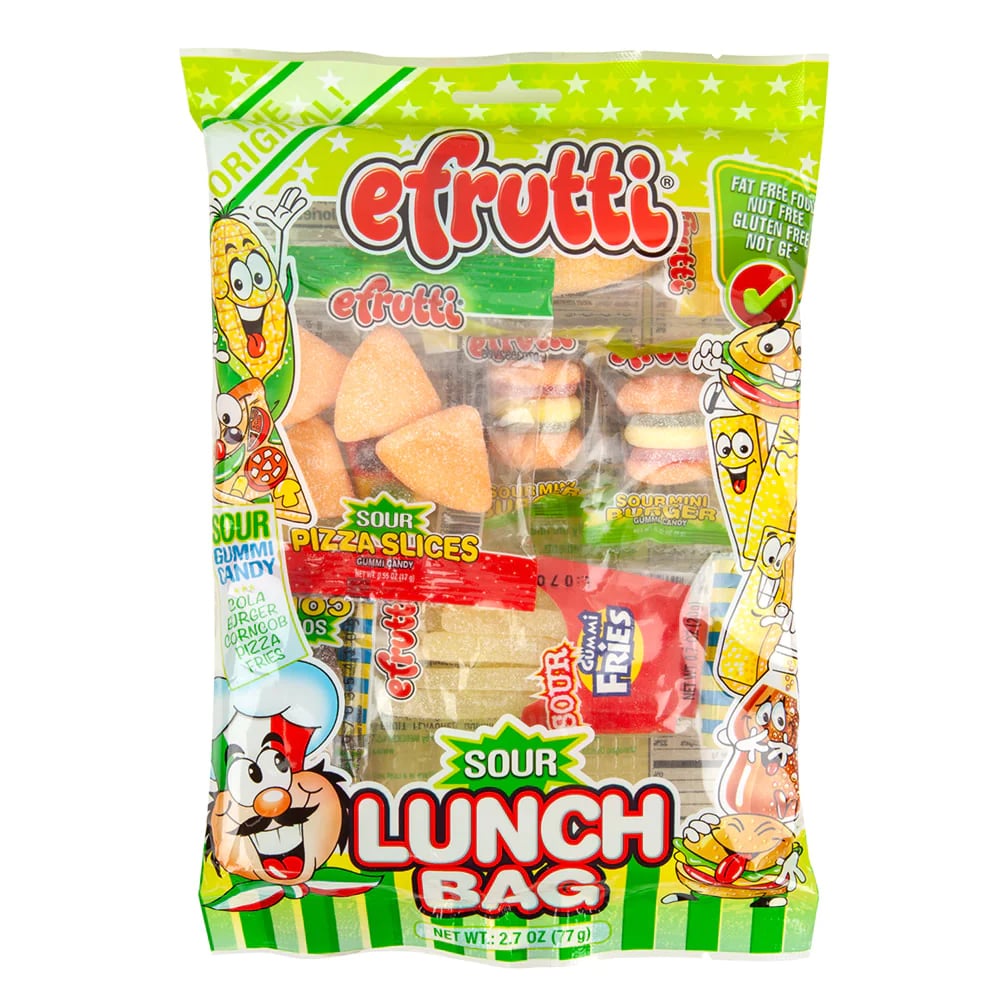 eFrutti Sour Lunch Bag 77g