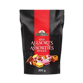 Waterbridge red allsorts 200g