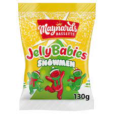 Maynards Jelly Babies Snowmen 130g