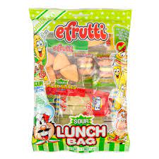 eFrutti Sour Lunch Bag 77g